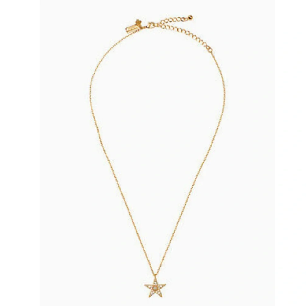 🆕 Kate Spade Pave Seeing Stars Pendant Necklace